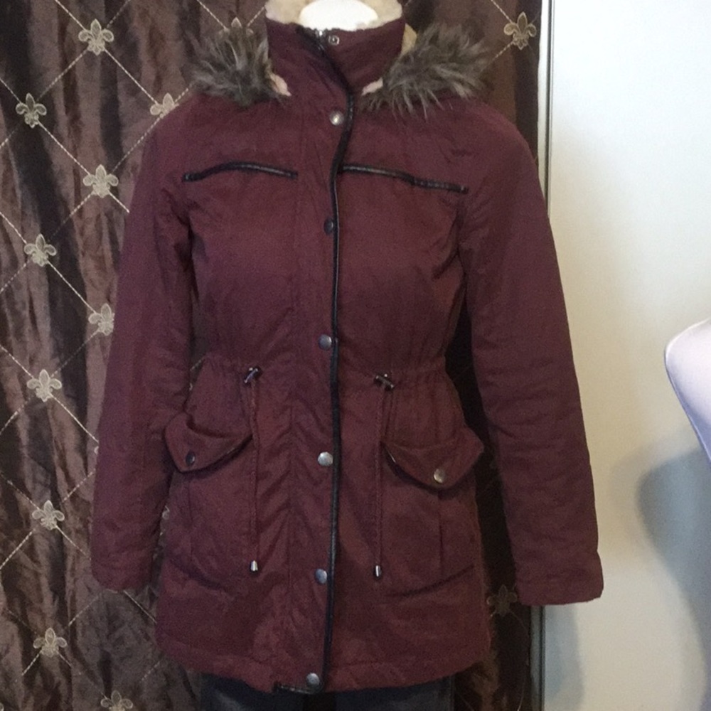 ATMOSPHÈRE PARKA JACKET SIZE 2 USA WITH LINING